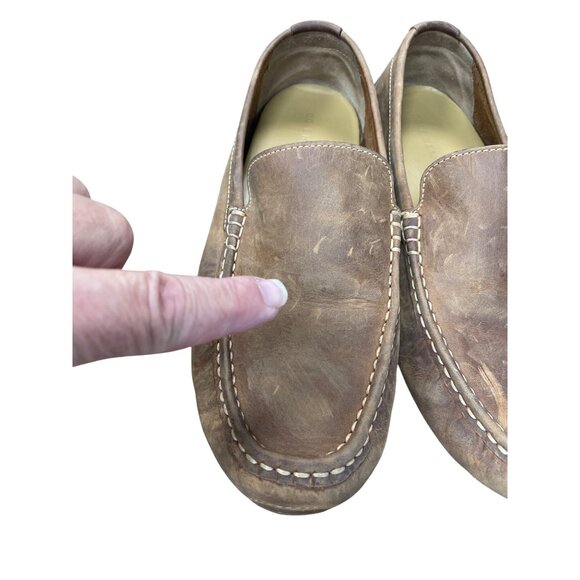 Cole Haan Mens Brown Leather Slip on Loafers Dress shoes Sz 10.5M SKU 9486 - Picture 15 of 16